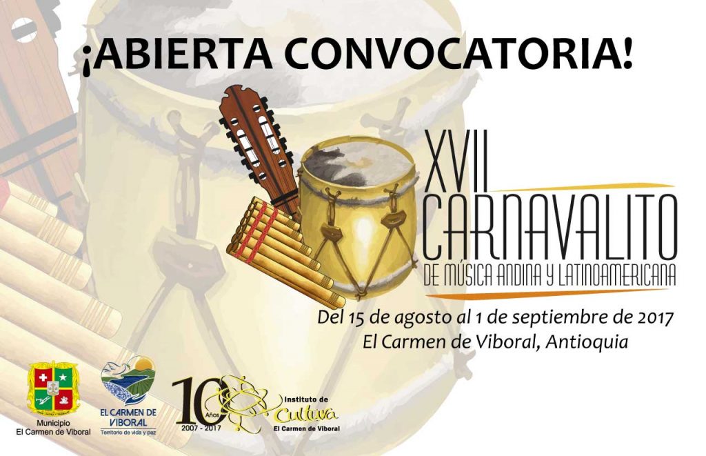 Abierta Convocatoria XVII Carnavalito De Música Andina Y ...