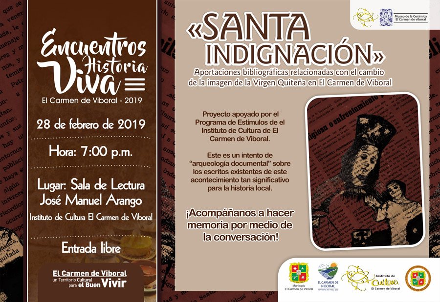 Décimo Encuentro Historia Viva “Santa Indignación”