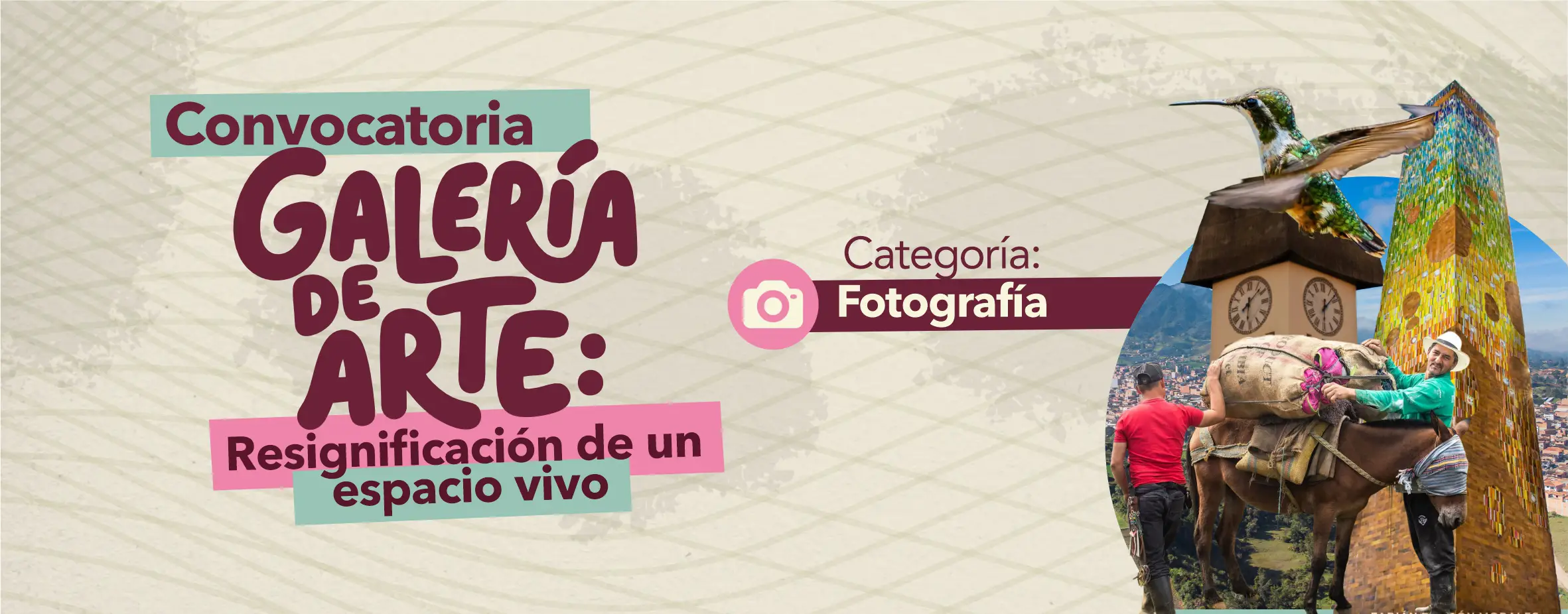 Convocatoria Galería de Arte – Resignificación de un espacio vivo. Categoría: Fotografía